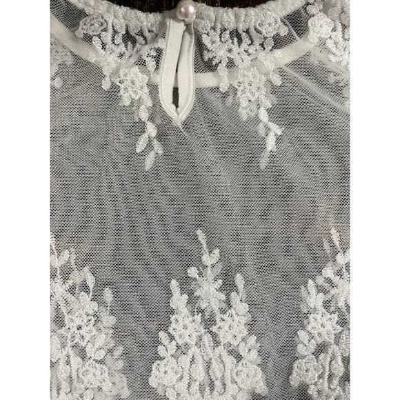 Poof Girl Lace Swim Cover Up - Picture 4 of 6
